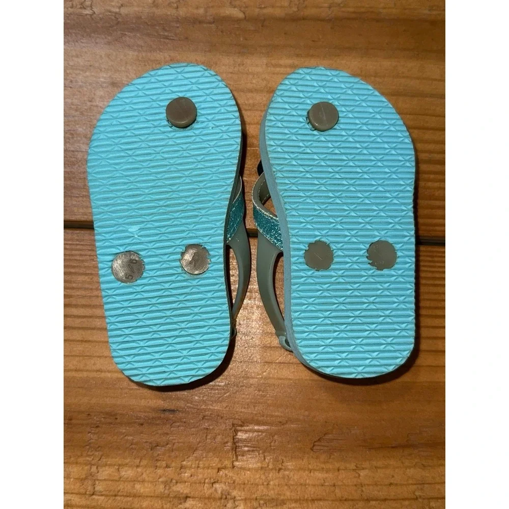 101 Dalmatians Toddler Flip‎ Flop Size 5/6 With Strap In Back